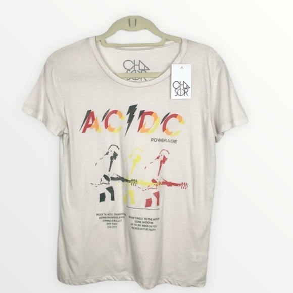 NWT CHASER x REVOLVE ACDC Concert Tee Band Tee - Picture 5 of 9